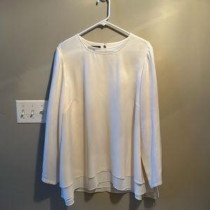 Lafayette 148 silk blouse